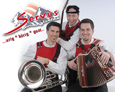Servus aus Tirol - Partyband TRIO